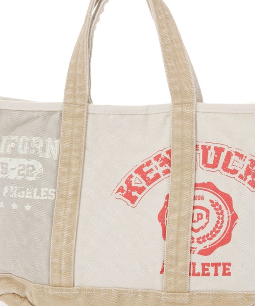 LEPSIM（レプシィム）の「リメイクキャンバストートバッグ　132581（トートバッグ・レディース・ブルー/ベージュ・ONE SIZE）」の14枚目の写真