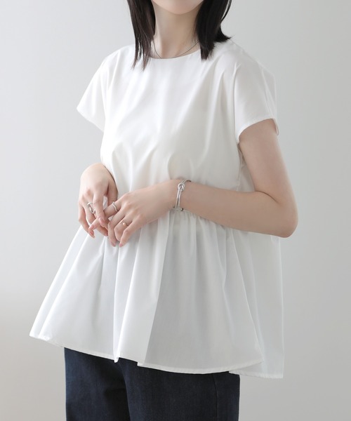 アルページュストーリー　大人リボンペプラムカットソー Style Coordinate │【公式通販】Arpege story（アルページュ