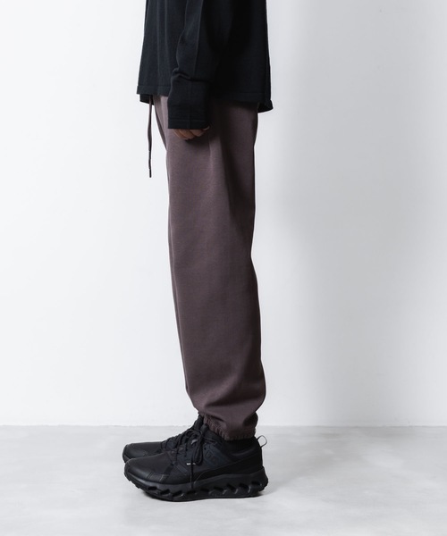 ATTACHMENT（アタッチメント）の「CO/PE ダブルニット トレーニングパンツ / CO/PE DOUBLE KNIT TRAINING PANTS（スウェットパンツ・メンズ・ブラック/ライトブラウン/グレー・3/2/1）」の20枚目の写真