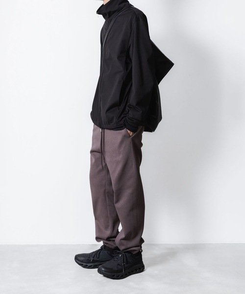 ATTACHMENT（アタッチメント）の「CO/PE ダブルニット トレーニングパンツ / CO/PE DOUBLE KNIT TRAINING PANTS（スウェットパンツ・メンズ・ブラック/ライトブラウン/グレー・3/2/1）」の14枚目の写真