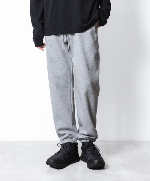 ATTACHMENT（アタッチメント）の「CO/PE ダブルニット トレーニングパンツ / CO/PE DOUBLE KNIT TRAINING PANTS（スウェットパンツ・メンズ・ブラック/ライトブラウン/グレー・3/2/1）」の12枚目の写真