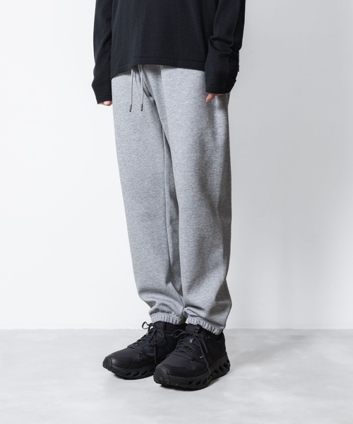 ATTACHMENT（アタッチメント）の「CO/PE ダブルニット トレーニングパンツ / CO/PE DOUBLE KNIT TRAINING PANTS（スウェットパンツ・メンズ・ブラック/ライトブラウン/グレー・3/2/1）」の11枚目の写真