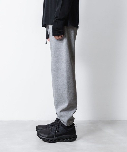 ATTACHMENT（アタッチメント）の「CO/PE ダブルニット トレーニングパンツ / CO/PE DOUBLE KNIT TRAINING PANTS（スウェットパンツ・メンズ・ブラック/ライトブラウン/グレー・3/2/1）」の10枚目の写真