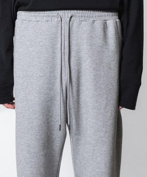 ATTACHMENT（アタッチメント）の「CO/PE ダブルニット トレーニングパンツ / CO/PE DOUBLE KNIT TRAINING PANTS（スウェットパンツ・メンズ・ブラック/ライトブラウン/グレー・3/2/1）」の8枚目の写真