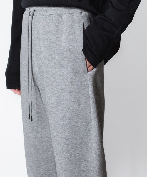 ATTACHMENT（アタッチメント）の「CO/PE ダブルニット トレーニングパンツ / CO/PE DOUBLE KNIT TRAINING PANTS（スウェットパンツ・メンズ・ブラック/ライトブラウン/グレー・3/2/1）」の7枚目の写真