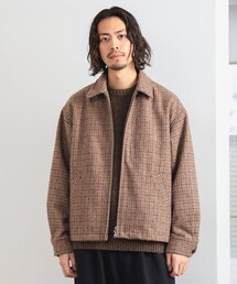 B:MING by BEAMS | チェック ジップ ブルゾン(ブルゾン)