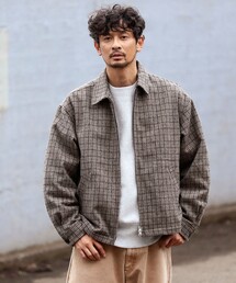 B:MING by BEAMS | チェック ジップ ブルゾン(ブルゾン)