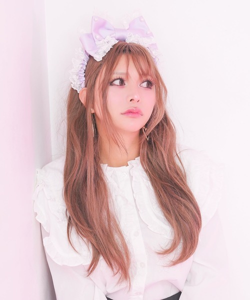 フリフリリボンカチューシャ（カチューシャ）｜Diable baiser