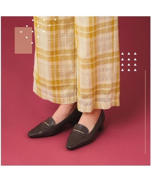 JOLI ENCORE ジョリー アンコール PLT LOAFER 3 プレートローファー 3 JE80233 BROWN（パンプス）｜ABC-MART（エービーシーマート） 8,126円