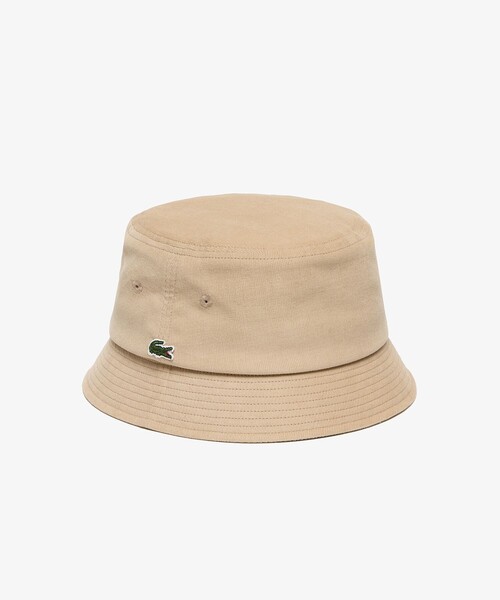 【セール】ワンポイントワニロゴコーデュロイハット（ハット）｜LACOSTE（ラコステ）
