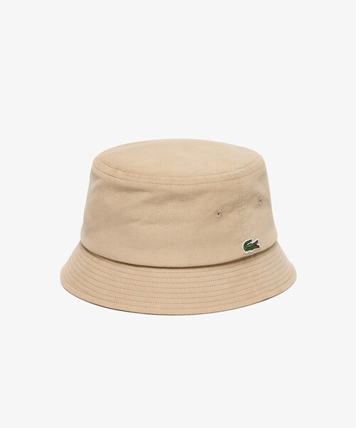 【セール】ワンポイントワニロゴコーデュロイハット（ハット）｜LACOSTE（ラコステ）