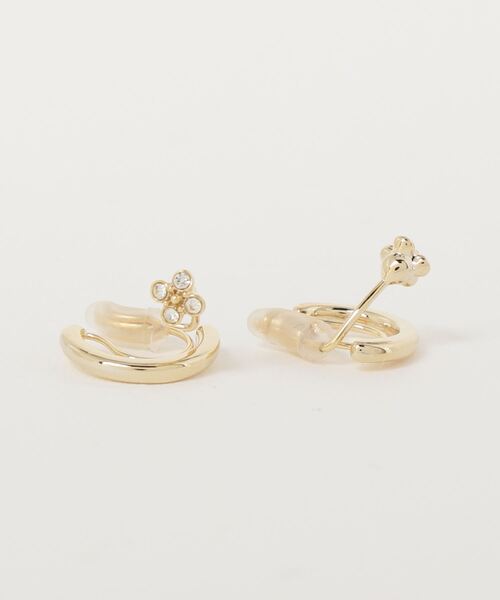 itam（アイタム）の「【itam】アイタム/ バックﾉﾝﾎｰﾙﾋﾟｱｽ / 金属アレルギー対応（イヤリング・レディース・ゴールド/ピンクゴールド・FREE）」の3枚目の写真
