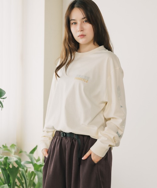ROARK REVIVAL/ロアークリバイバル 'UNHUSTLE' L/S TEE Tシャツ
