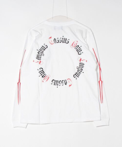 RADIO EVA(ラヂオエヴァ)の「RADIO EVA A243 CIRCLE LANCE Cutsew(Tシャツ/カットソー・メンズ・ブラック/ホワイト・LARGE/X-LARGE/MEDIUM)」の14枚目の写真