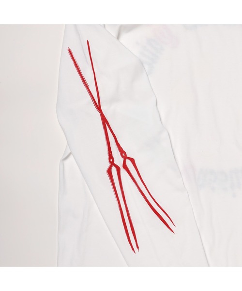 RADIO EVA(ラヂオエヴァ)の「RADIO EVA A243 CIRCLE LANCE Cutsew(Tシャツ/カットソー・メンズ・ブラック/ホワイト・LARGE/X-LARGE/MEDIUM)」の4枚目の写真