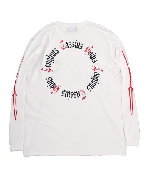 RADIO EVA(ラヂオエヴァ)の「RADIO EVA A243 CIRCLE LANCE Cutsew(Tシャツ/カットソー・メンズ・ブラック/ホワイト・LARGE/X-LARGE/MEDIUM)」の5枚目の写真