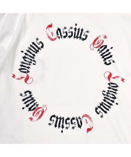RADIO EVA(ラヂオエヴァ)の「RADIO EVA A243 CIRCLE LANCE Cutsew(Tシャツ/カットソー・メンズ・ブラック/ホワイト・LARGE/X-LARGE/MEDIUM)」の6枚目の写真