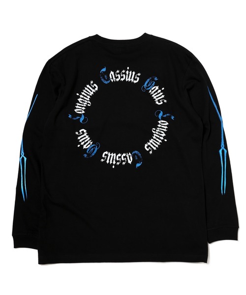RADIO EVA(ラヂオエヴァ)の「RADIO EVA A243 CIRCLE LANCE Cutsew(Tシャツ/カットソー・メンズ・ブラック/ホワイト・LARGE/X-LARGE/MEDIUM)」の11枚目の写真