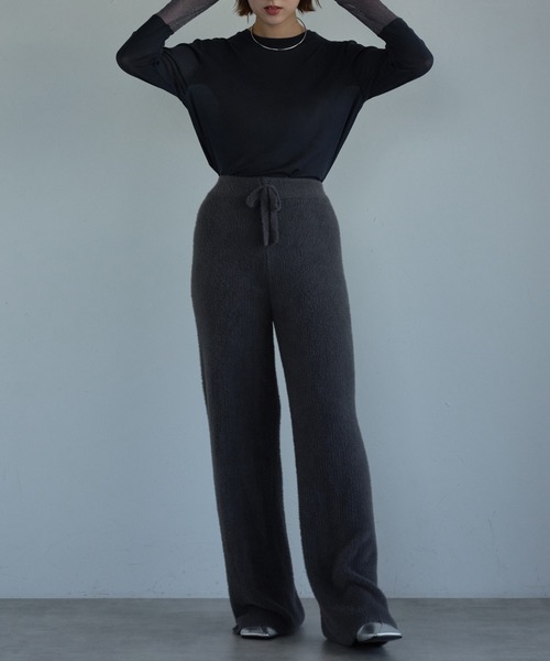 【セール】ニットラフパンツ（その他パンツ）｜ap retro（アプレトロ）