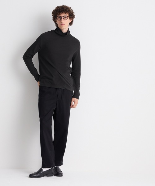 coca(coca)(コカ)の「タートルネックロンT(Tシャツ/カットソー・メンズ・ホワイト/ブラック・M/L/XL)」の11枚目の写真