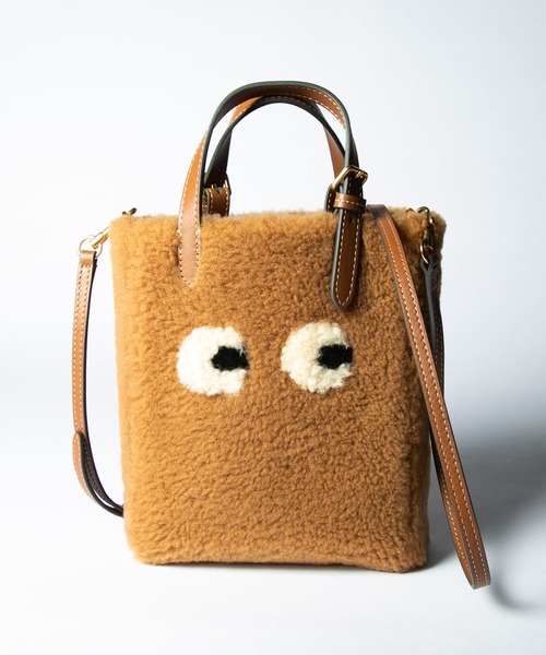 Anya Hindmarch＊アニヤハインドマーチ＊ファーバッグ＊アイズ＊トート アニヤハインドマーチ Anya Hindmarch 5050925171793 トート