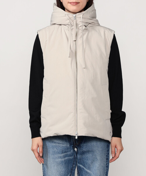 ORCIVAL（オーシバル）の「ORCIVAL | フードダウンベスト WOMEN