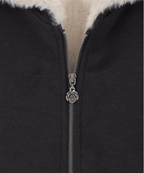 axes femme(アクシーズファム)の「ファーフードコート(ダッフルコート・レディース・ベージュ/ブルーグレー/ブラック・FREE)」の21枚目の写真