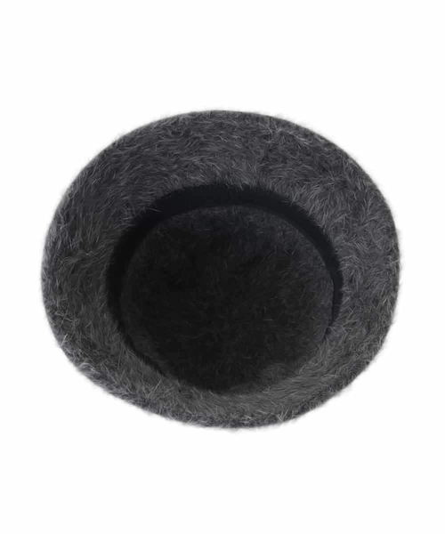 a.v.v（アーヴェヴェ）の「シャギーニットバケハ（ハット・レディース・ホワイト/チャコールグレー・38）」の9枚目の写真