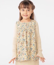 SHIPS KIDS:100～130cm / コーデュロイ リブ レイヤード トップス