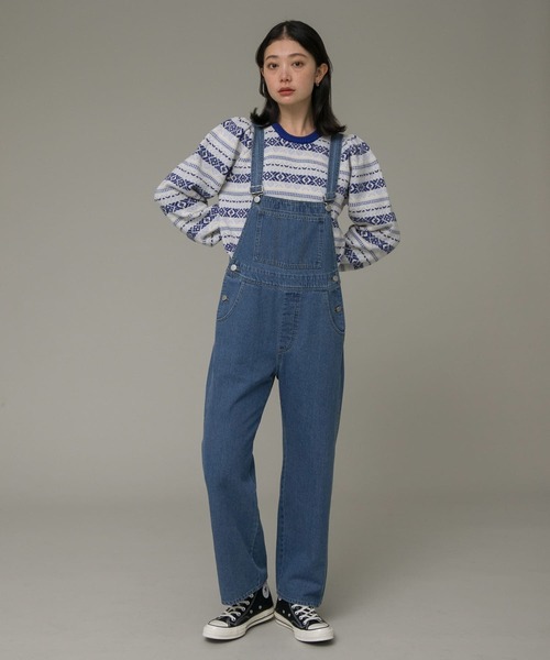 URBAN RESEARCH Sonny Label（アーバンリサーチサニーレーベル）の「デニムオーバーオール（サロペット/オーバーオール・レディース・インディゴブルー/ワンウォッシュ・FREE）」の19枚目の写真