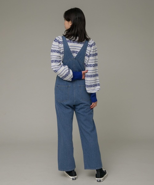 URBAN RESEARCH Sonny Label（アーバンリサーチサニーレーベル）の「デニムオーバーオール（サロペット/オーバーオール・レディース・インディゴブルー/ワンウォッシュ・FREE）」の21枚目の写真