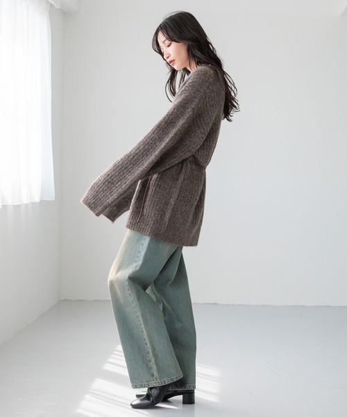 ki3xv5専用 LOWRYS FARM（ローリーズファーム）の「メランジカシュクールニット