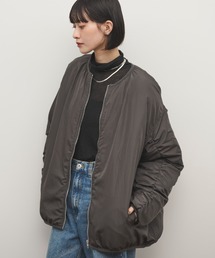 ギャザースリーブブルゾン