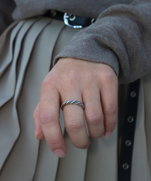 whoseA（フーシー）の「【silver925】PebbleRing/ペブル リング（リング・レディース・シルバー・10号/12号/16号）」の15枚目の写真