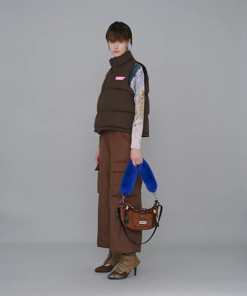 NON TOKYO/ノントーキョー】REVERSIBLE DOWN VEST/リバースブル