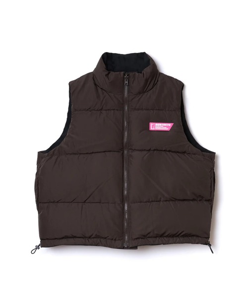 NON TOKYO/ノントーキョー】REVERSIBLE DOWN VEST/リバースブル