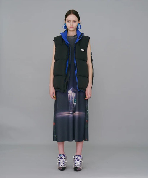 Nontokyo ベスト NONTOKYO ナイロンベスト navy