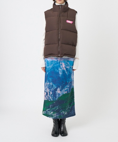NON TOKYO/ノントーキョー】REVERSIBLE DOWN VEST/リバースブル