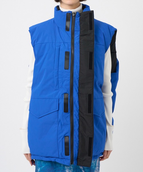 NON TOKYO/ノントーキョー】REVERSIBLE DOWN VEST/リバースブルダウン
