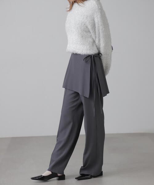 FREE'S MART(フリーズマート)の「◇ラメフェザープルオーバー(ニット/セーター・レディース・グレー/ホワイト/ピンク/ブラック・FREE)」の12枚目の写真