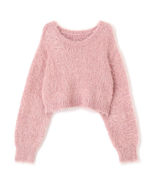 FREE'S MART(フリーズマート)の「◇ラメフェザープルオーバー(ニット/セーター・レディース・グレー/ホワイト/ピンク/ブラック・FREE)」の16枚目の写真