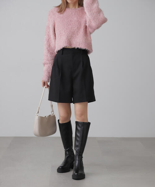 FREE'S MART(フリーズマート)の「◇ラメフェザープルオーバー(ニット/セーター・レディース・グレー/ホワイト/ピンク/ブラック・FREE)」の9枚目の写真