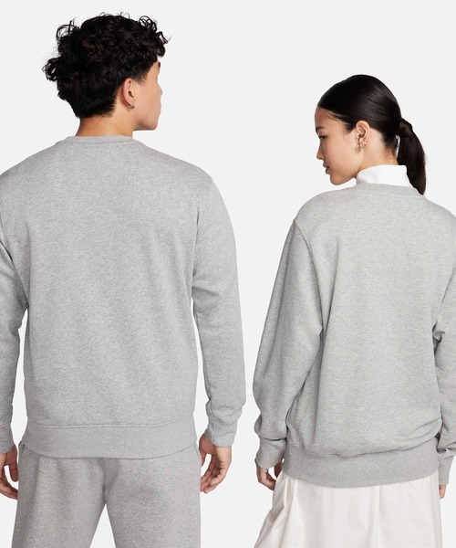 NIKE(ナイキ)の「《セットアップ対応商品》ナイキ スポーツウェア クラブ メンズ フレンチ テリー クルー / Nike Sportswear Club Men's French Terry Crew BV2667-063 Dark Grey Heather(スウェット・メンズ・霜降りグレー・L/2XL/M/S/XL)」の2枚目の写真