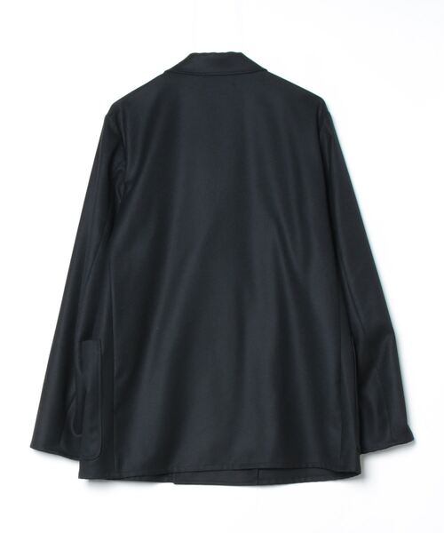marka（マーカ）の「marka / マーカ：W.B JACKET LOOSE FIT - 2/60 WOOL FLANNEL -：M24D-06JK01C[COR]（テーラードジャケット・メンズ・ブラック/グレー系その他・2(M)/1(S)）」の14枚目の写真