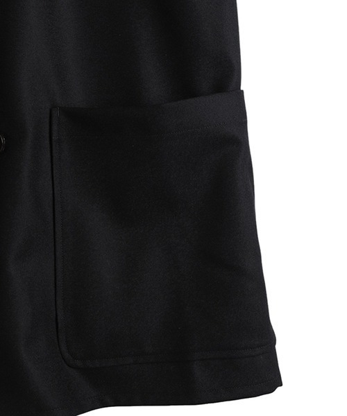 marka（マーカ）の「marka / マーカ：W.B JACKET LOOSE FIT - 2/60 WOOL FLANNEL -：M24D-06JK01C[COR]（テーラードジャケット・メンズ・ブラック/グレー系その他・2(M)/1(S)）」の7枚目の写真