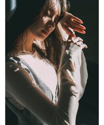 LAGUNAMOON | フレアスリーブチュールトップス(Tシャツ/カットソー)