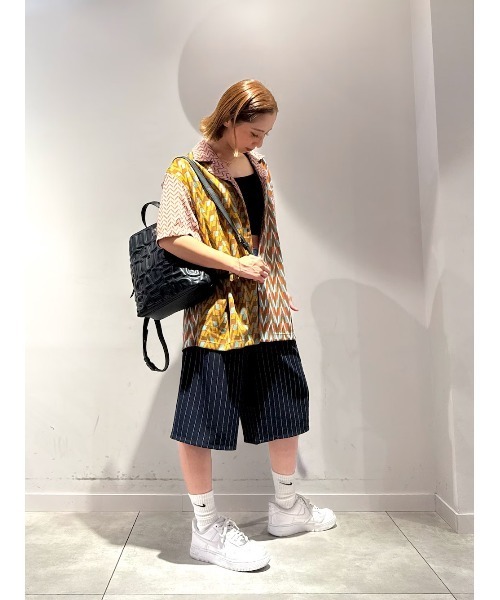 Desigual(デシグアル)の「JOSE マルチジグザグパターンシャツ(シャツ/ブラウス・メンズ・ブラウン・XXL/XL/L/M/S)」の1枚目の写真