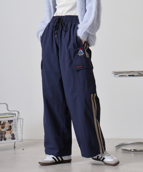 【セール】RED CAP GIRL RCGナイロンフロント刺繍裏付きカーゴパンツ（カーゴパンツ）｜Red Cap Girl（レッドキャプガール）