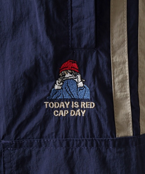 【セール】RED CAP GIRL RCGナイロンフロント刺繍裏付きカーゴパンツ（カーゴパンツ）｜Red Cap Girl（レッドキャプガール）