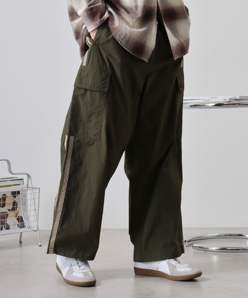 【セール】RED CAP GIRL RCGナイロンフロント刺繍裏付きカーゴパンツ（カーゴパンツ）｜Red Cap Girl（レッドキャプガール）